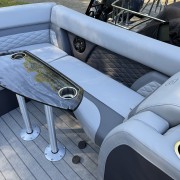 2026 Godfrey MC235ULC Triple Pontoon Boat - Silver/Black